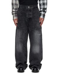 we11done - Distressed Jeans - Lyst