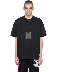 Y-3 - T-shirt premium noir - Lyst