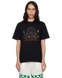 Casablancabrand - Organic Cotton T Shirt - Lyst