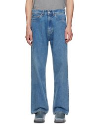 Our Legacy - Jean third cut bleu - Lyst