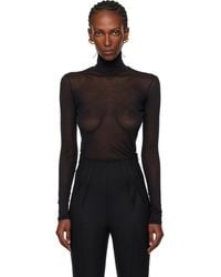 Mugler - Turtleneck Top - Lyst