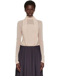 Lemaire - Ballerina Scarf Blouse - Lyst