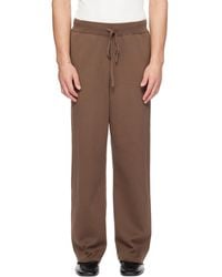 Entire studios - Straight Leg Knit Sweatpants - Lyst