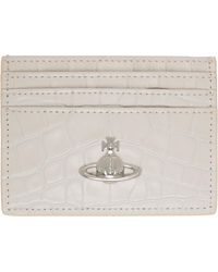 Vivienne Westwood - Off- Flat Card Holder - Lyst