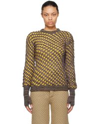 Isa Boulder - Ssense Exclusive Taupe Cereal Sweater - Lyst
