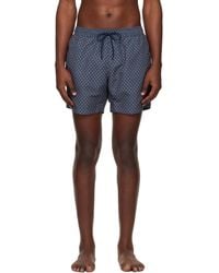 BOSS - Micro-Print Swim Shorts - Lyst
