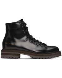 Common Projects - Leather Hiking Boots - Lyst