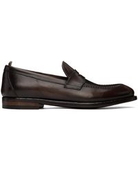 Officine Creative - Brown Tulane 003 Loafers - Lyst