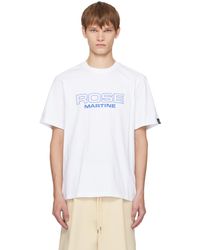 Martine Rose - T-Shirt Blanc - Lyst