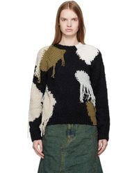 ANDERSSON BELL - Sylvia Abstract Patchwork Sweater - Lyst