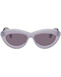 Loewe - Purple Cat-eye Sunglasses - Lyst