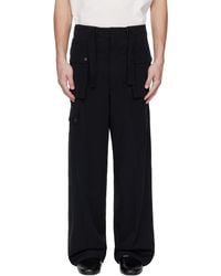 AURALEE - Light Cotton Wool Viyella Cargo Pants - Lyst