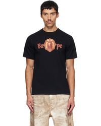A Bathing Ape - Old English Logo T-Shirt - Lyst