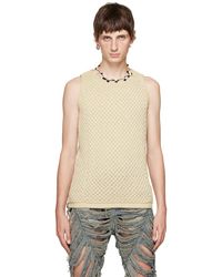 Isa Boulder - Off- Thicklace Tank Top - Lyst