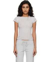 Skims - Featherweight Cashmere Tee - Lyst