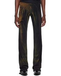 Jean Paul Gaultier - Ssense Exclusive Khaki & Mesh Printed Water Sweatpants - Lyst