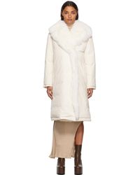 Manteaux longs et manteaux d'hiver Yves Salomon pour femme | Réductions en  ligne jusqu'à 50 % | Lyst