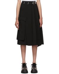 Prada Jupe noire Large Pocket