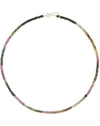 JIA JIA - October Birthstone Beaded Necklace - Lyst