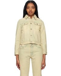 we11done - Faded Denim Jacket - Lyst