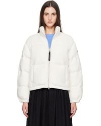 Canada Goose - Off- Fallon Fleece Puffer Down Jacket - Lyst