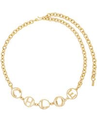 Chloé - 'The Script Jewelry' Belt - Lyst