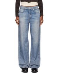 Rag & Bone - Rb Miramar Wide-Leg Jeans - Lyst