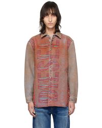 DIESEL - Red D-simply-over Shirt - Lyst