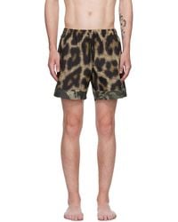 Dries Van Noten - Printed Swim Shorts - Lyst