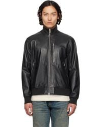 メンズ Paul Smith Commissionエディション レザージャケット メンズ Paul Smith Commissionエディション レザージャケット