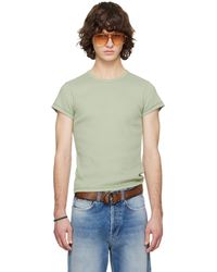 Sanderlak - Skinny Rib T-Shirt - Lyst
