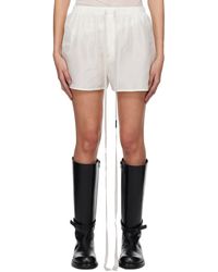 Ann Demeulemeester - Off- Lily Shorts - Lyst