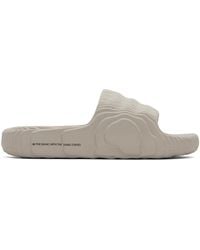 adidas Originals - ブラウン Adilette 22 スライド - Lyst