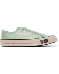 Visvim - Green Skagway Low Sneakers - Lyst