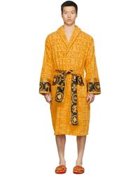 peignoir de bain versace