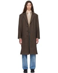 HUGO - Regular-Fit Concealed Closure Coat - Lyst