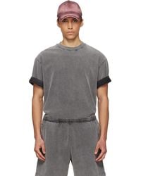 Acne Studios - Crew Neck T-Shirt - Lyst