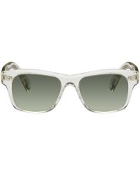 Oliver Peoples - Transparent Birell Sun Sunglasses - Lyst