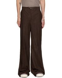 Rick Owens - Leather Work Pants - Lyst
