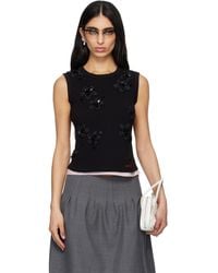 ShuShu/Tong - 3D Flower Tank Top - Lyst