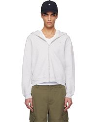 Acne Studios - Zipper Hoodie - Lyst