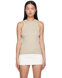 Dion Lee - Organic Cotton Tank Top - Lyst