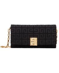 Femme Accessoires Portefeuilles et porte-cartes Petit portefeuille à logo 4g Cuir Givenchy en coloris Noir 