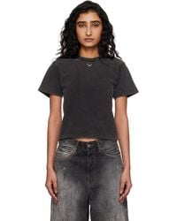 OTTOLINGER - Pierced Fitted T-Shirt - Lyst