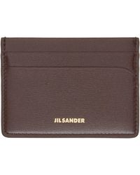 Jil Sander - Curve Card Holder - Lyst