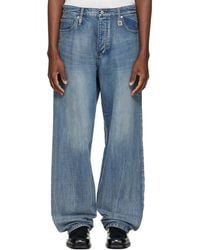 WOOYOUNGMI - Semi-Wide Jeans - Lyst