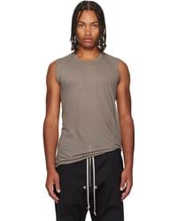 Rick Owens - Concordians Basic Sleeveless Tank Top - Lyst