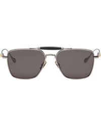 Cutler and Gross - Gunmetal The Great Frog Edition Capri Rectangular Sunglasses - Lyst