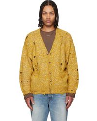 R13 - Distressed Oversized Cardigan - Lyst