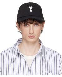 Ami Paris - Cotton 'Ami De Coeur' Felt Patch Cap - Lyst